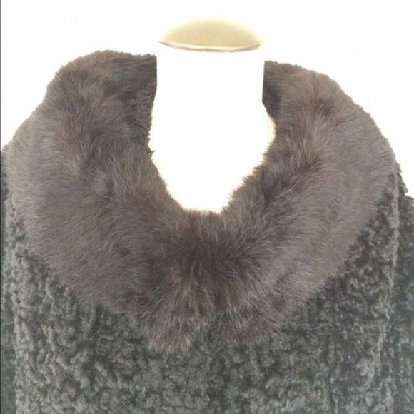 Classy Vintage 40's/50's Franklin Simon Fur Jacket Coat Fits like a Medium - Picture 2 of 4